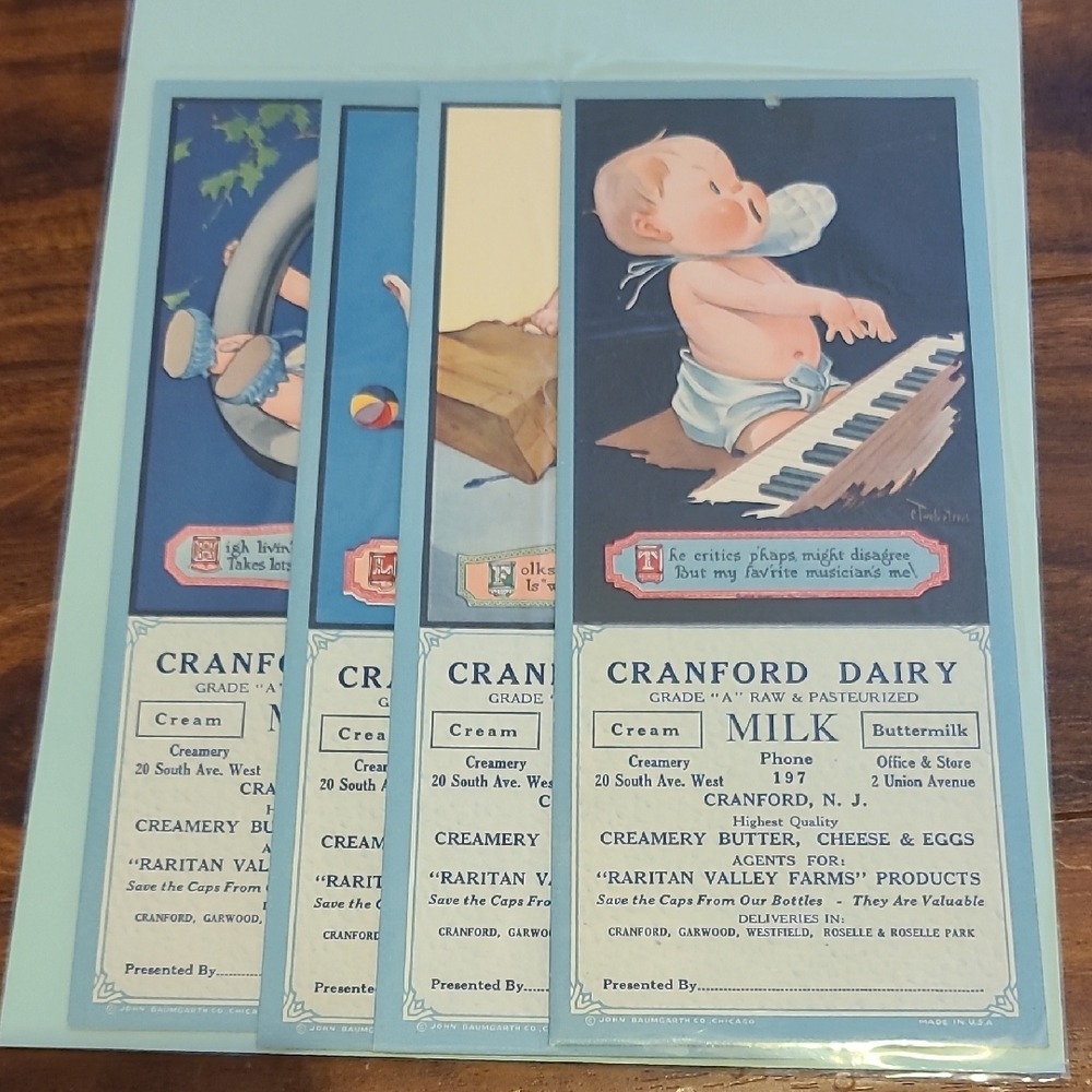 Vintage Cranford Dairy Milk Advertisements